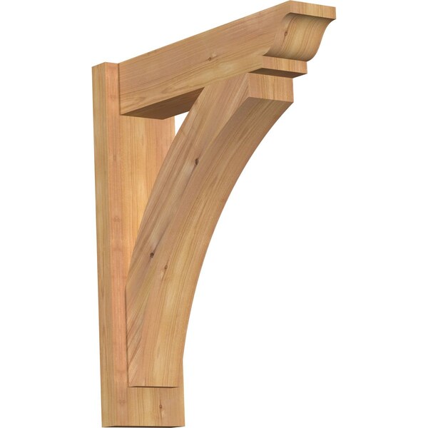 Ekena Millwork Thorton Smooth Traditional Outlooker, Western Red Cedar, 5 1/2"W x 20"D x 24"H OUT06X20X24THR01SWR - main